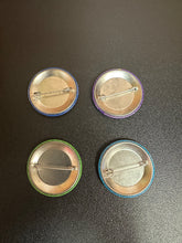 Load image into Gallery viewer, Power Rangers 1993 Name Button Lot of 4 Preowned
