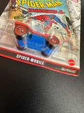 Load image into Gallery viewer, HOT WHEELS PREMIUM MARVEL THE AMAZING SPIDER-MAN SPIDER-MOBILE CARD DAMAGE
