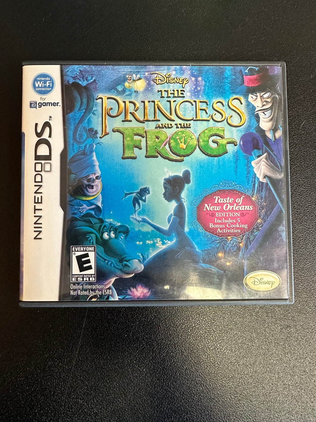 NINTENDO DS DISNEY PRINCESS AND THR FROG NEW ORLEANS EDITION PREOWNED GAME