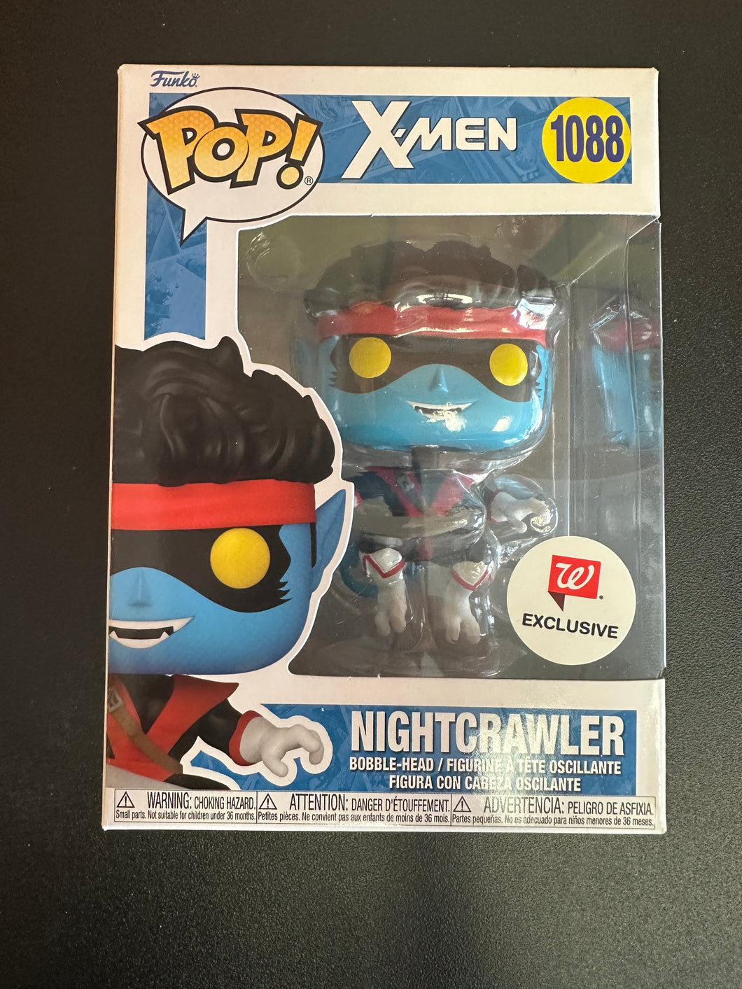 FUNKO POP MARVEL X-MEN NIGHTCRAWLER WALGREENS 1088