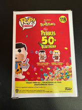 Load image into Gallery viewer, FUNKO POP AD ICONS FRED FLINTSTONE WITH FRUITY PEBBLES 119
