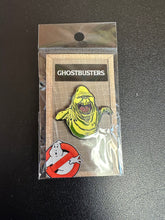 Load image into Gallery viewer, GHOSTBUSTERS - SLIMER GLOW IN THE DARK ENAMEL PIN
