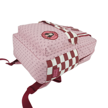 Load image into Gallery viewer, Demon Slayer Logo Cotton Canvas Women's Pink Mini Backpack
