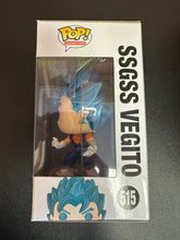 Load image into Gallery viewer, FUNKO POP DRAGONBALL SUPER SSGS VEGITO HOT TOPIC 515
