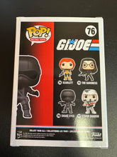 Load image into Gallery viewer, FUNKO POP RETRO TOYS G.I. JOE SNAKE EYES WALMART 76
