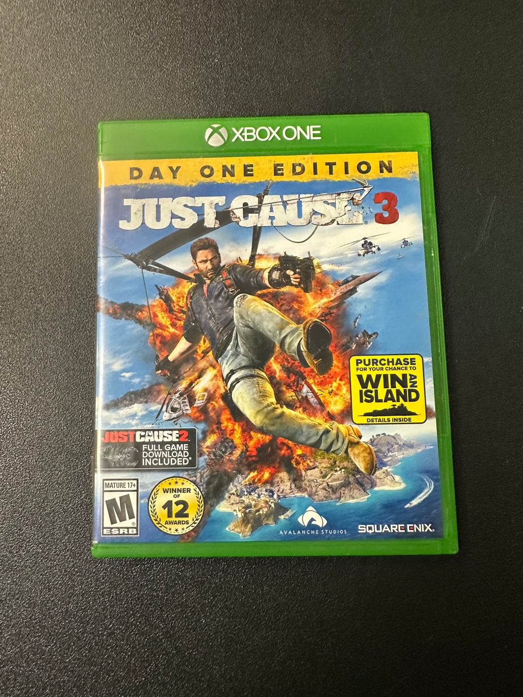 XBOX ONE JUST CAUSE 3 DAY ONE EDITION PREOWNED GAME