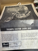 Load image into Gallery viewer, Revell Triumph Custom Show Bike Model Kit Preowned Started Project
