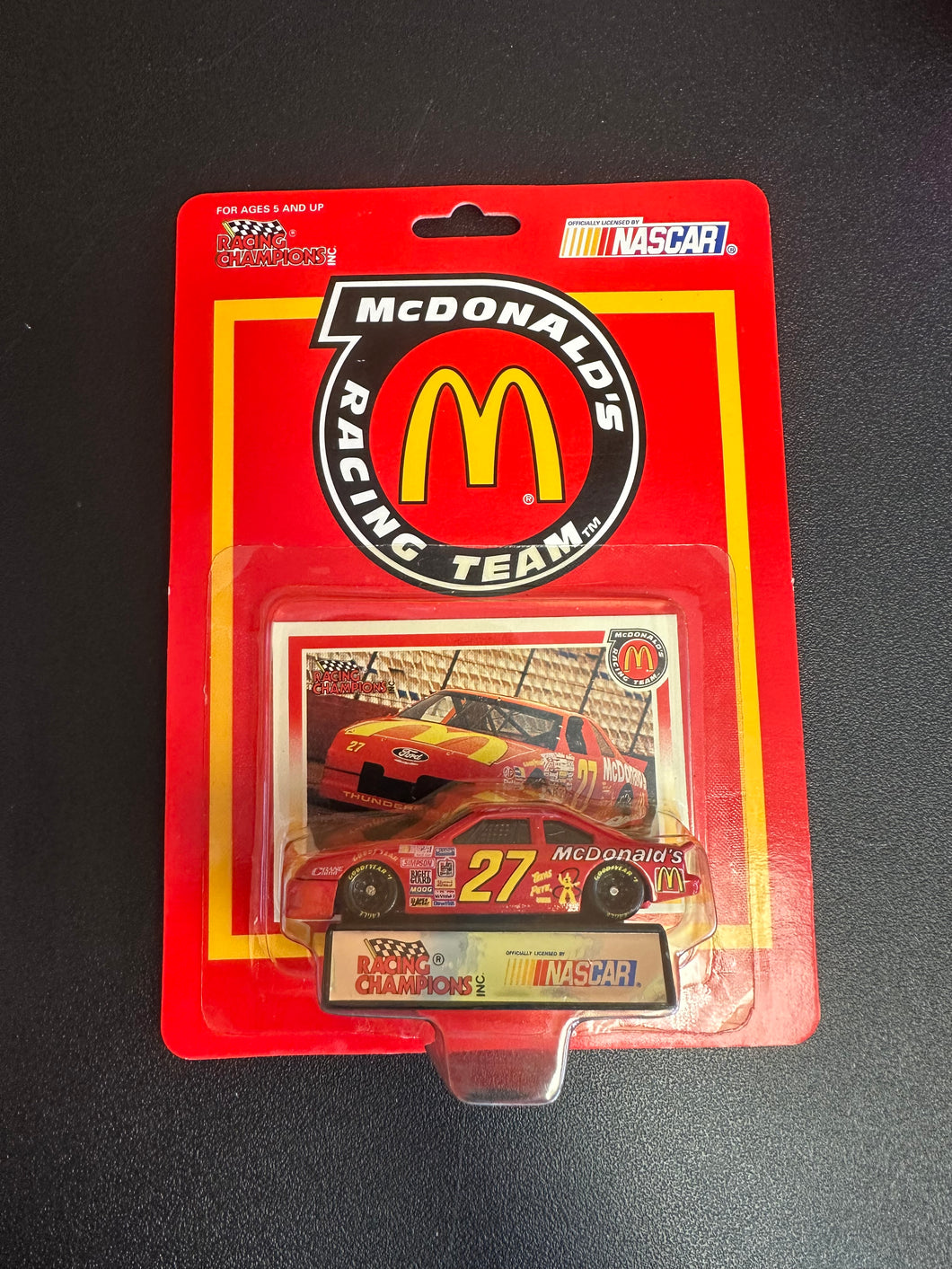 RACING CHAMPIONS NASCAR 1:64 McDonald’s #27