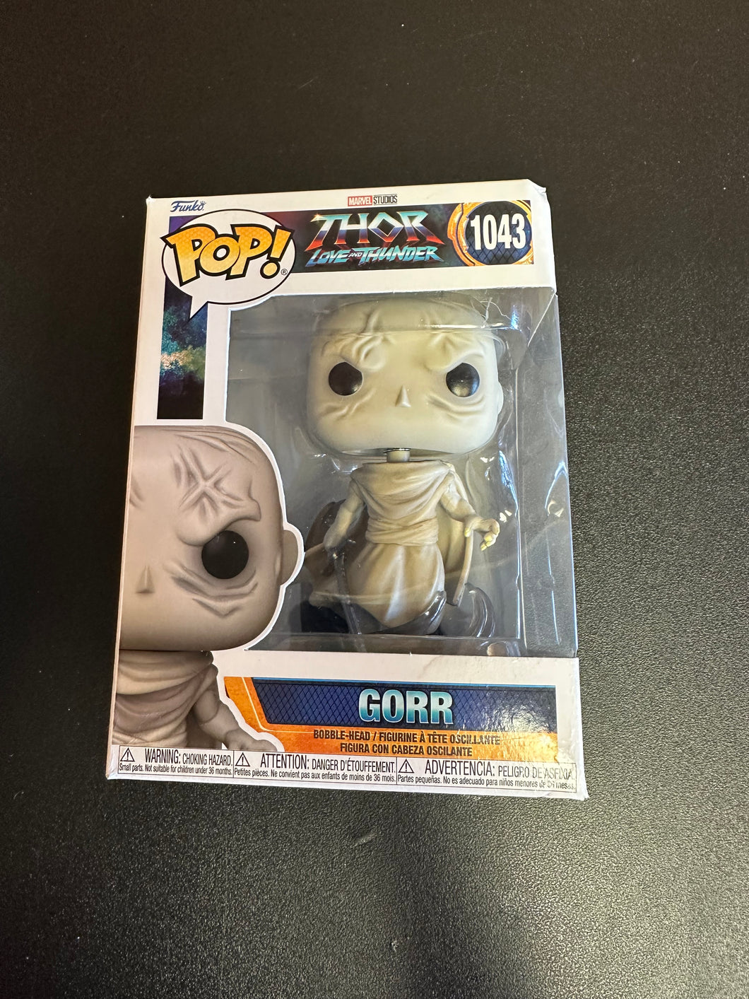 FUNKO POP MARVEL THOR LOVE AND THUNDER GOTR 1043 BOX DAMAGE