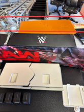 Load image into Gallery viewer, WWE MONDAY NIGHT RAW WRESTLING FIGURE RING NO LIGHTS PREOWNED WITH ACCESSORIES
