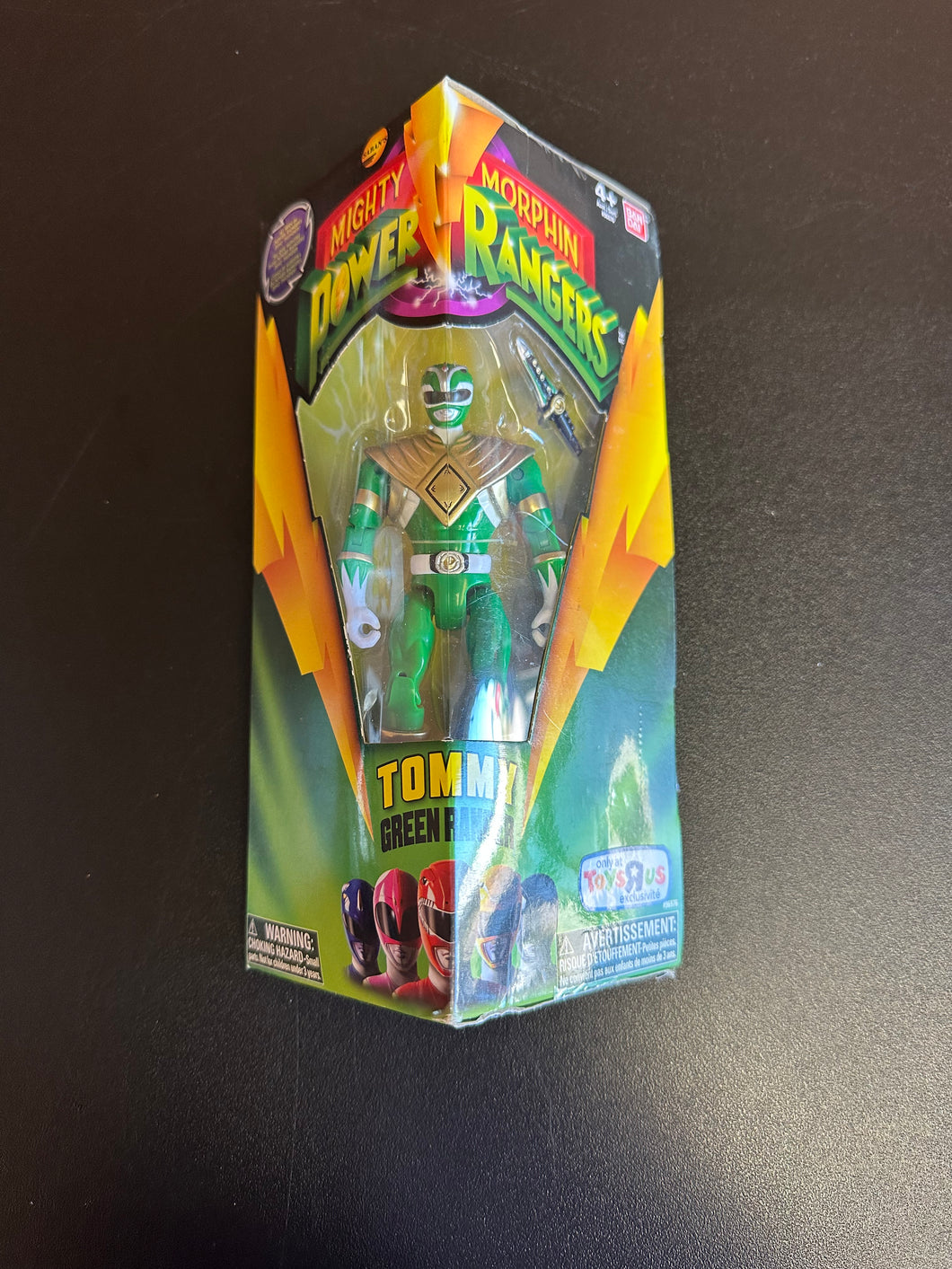 Bandai Saban’s MMPR Tommy Green Ranger Toys R Us Exclusive