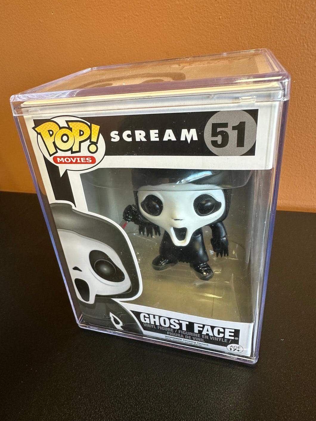 FUNKO POP SCREAM GHOST FACE AUTHENTIC 51 BOX DAMAGE