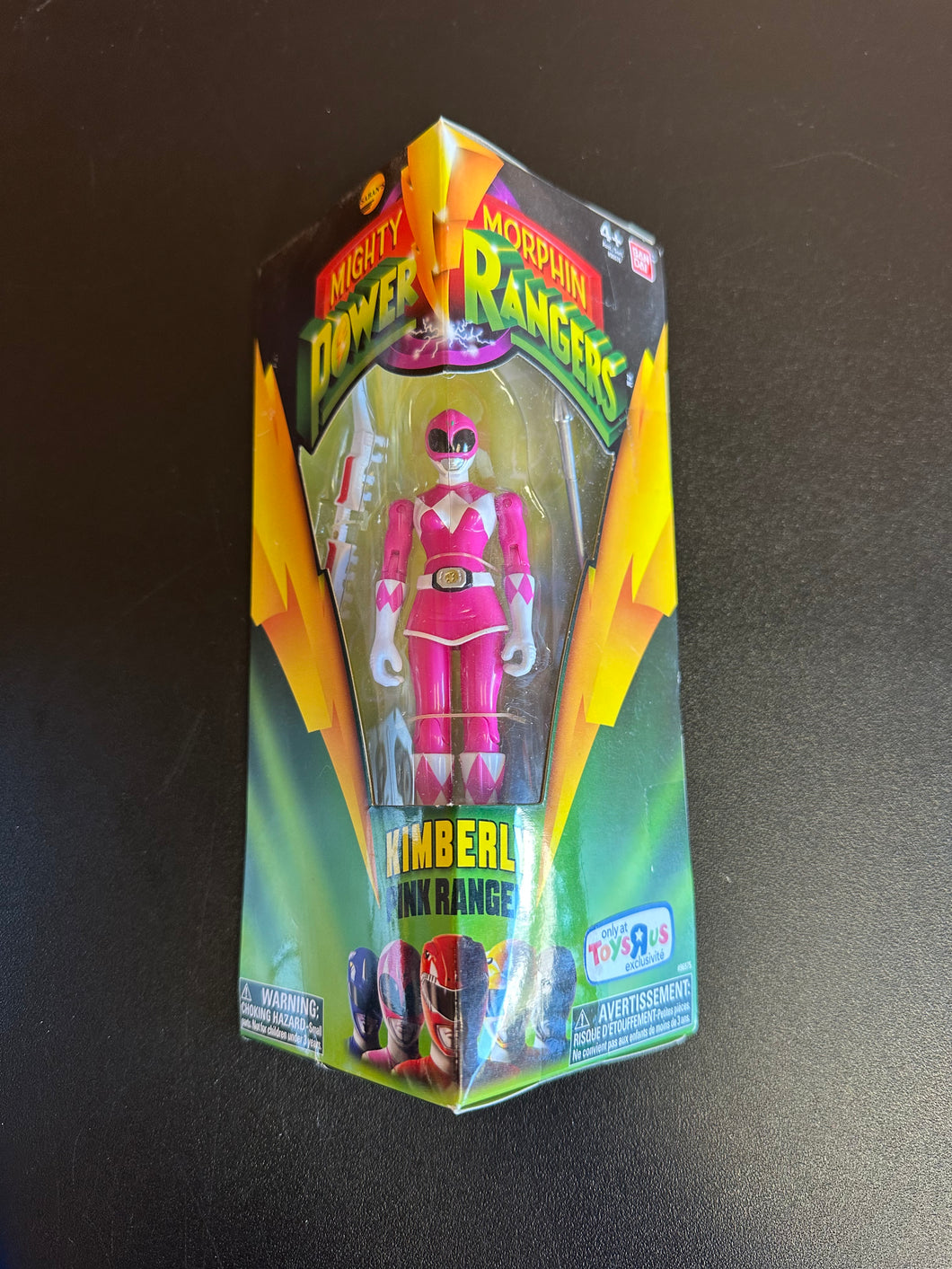 Bandai Saban’s MMPR Kimberly Pink Ranger Toys R Us Exclusive