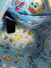 Load image into Gallery viewer, LOUNGEFLY SPONGEBOB SQUAREPANTS BUBBLE MINI BACKPACK PREOWNED
