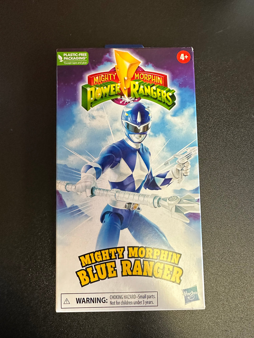 HASBRO MMPR MIGHTY MORPHIN BLUE RANGER FIGURE