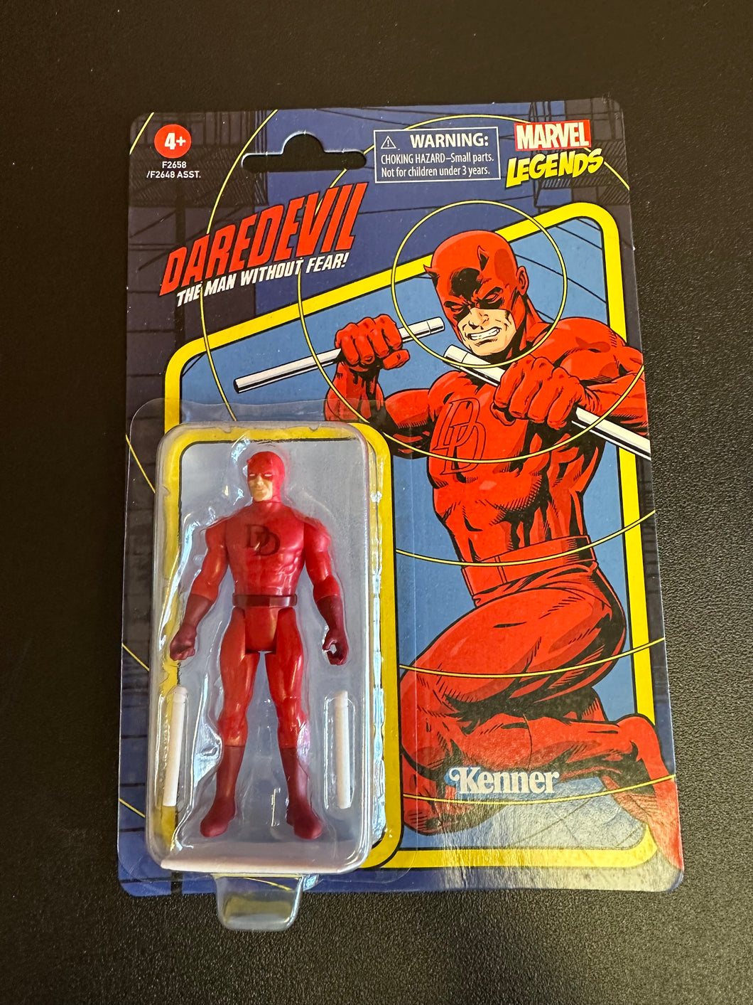 Kenner Marvel Legends Retro Daredevil 3.75” Figure