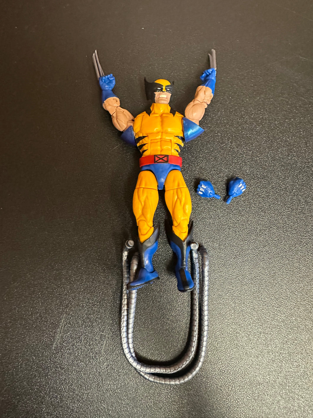 Marvel Legends X-Men Wolverine with BAF piece Loose 6” Figure