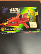 Load image into Gallery viewer, Kenner Star Wars Expanded Universe Cloud Car with Pilot
