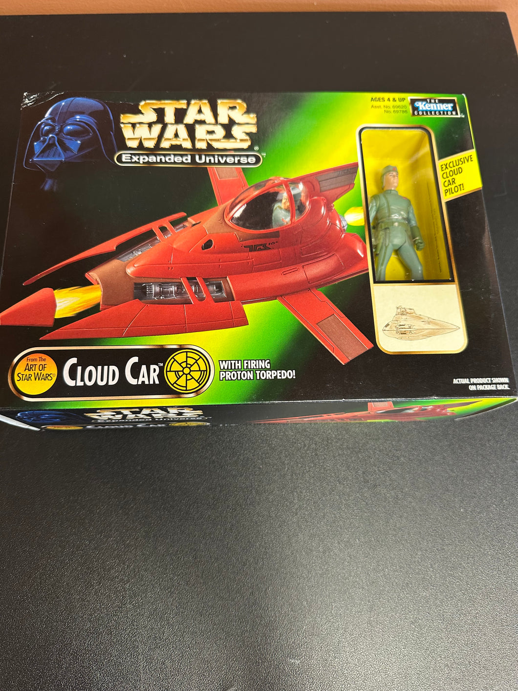 Kenner Star Wars Expanded Universe Cloud Car with Pilot