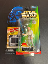 Load image into Gallery viewer, KENNER STAR WARS POWER OF THE FORCE FREEZE FRAME LUKE SKYWALKER WITH BLAST SHIELD HELMET COLLECTION 1
