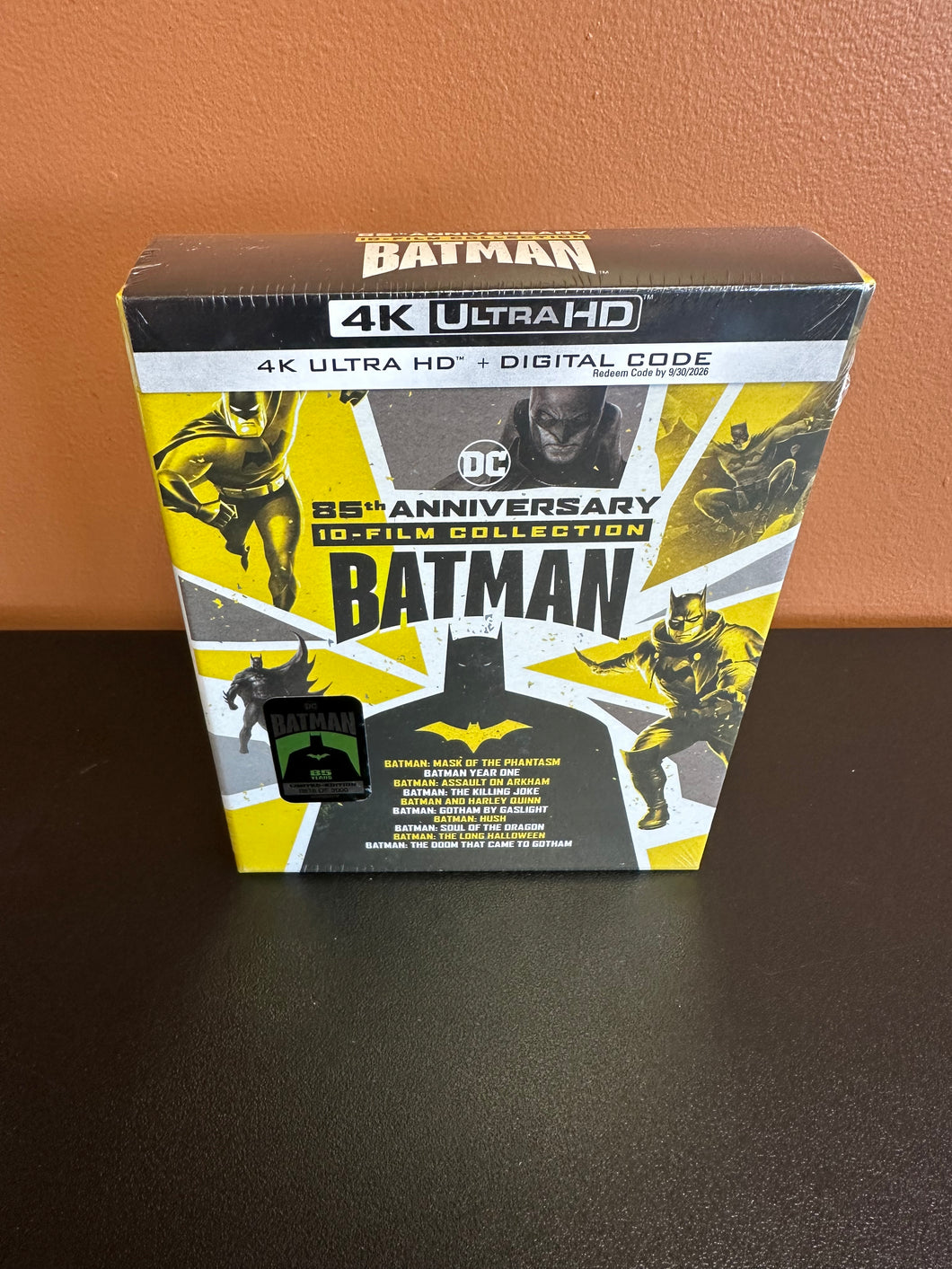 Batman 10 Film Collection 85th Anniversary [4K Ultra HD + Digital Code] (NEW) Sealed