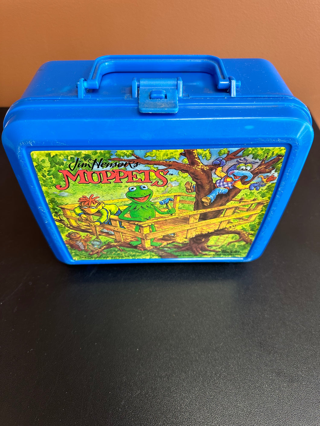 ALADDIN THE MUPPETS PLASTIC LUNCHBOX NO THERMOS