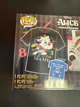 Load image into Gallery viewer, FUNKO TEES MED ALICE IN WONDERLAND FLOCKED RABBIT TARGET
