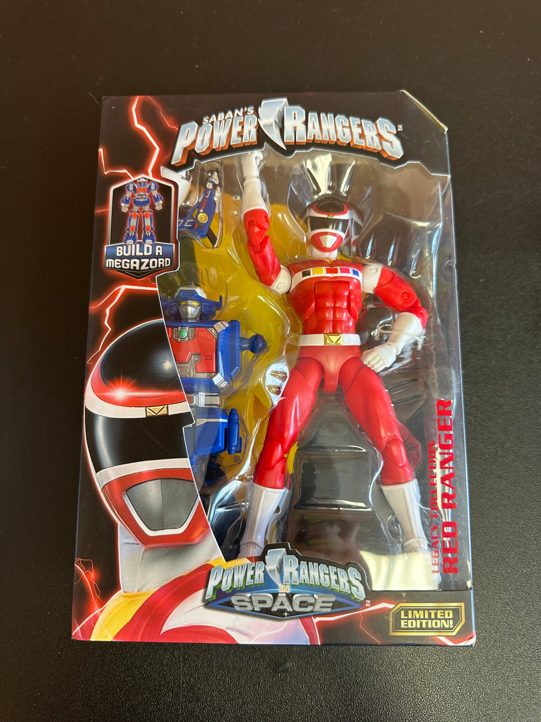 BANDAI SABAN’S POWER RANGERS IN SPACE LEGACY COLLECTION RED RANGER FIGURE