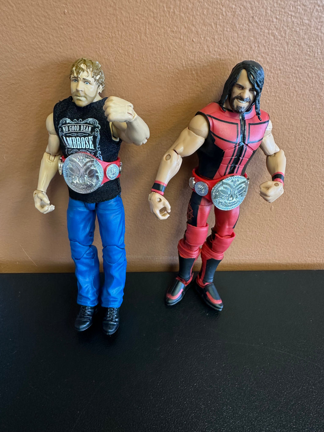 WWE Elite Summerslam Dean Ambrose & Seth Rollins 2011 Tag Team Loose Figures