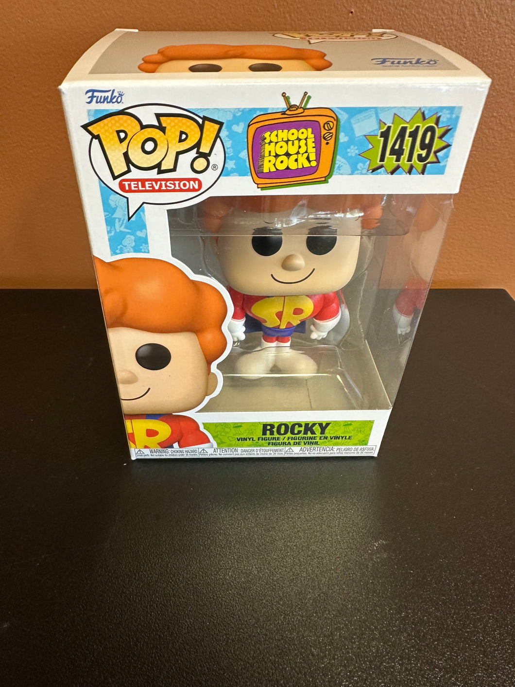 FUNKO POP SCHOOL HOUSE ROCK ROCKY 1419