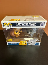 Load image into Gallery viewer, FUNKO POP LADY &amp; THE TRAMP HOT TOPIC 2 PACK BOX DAMAGE
