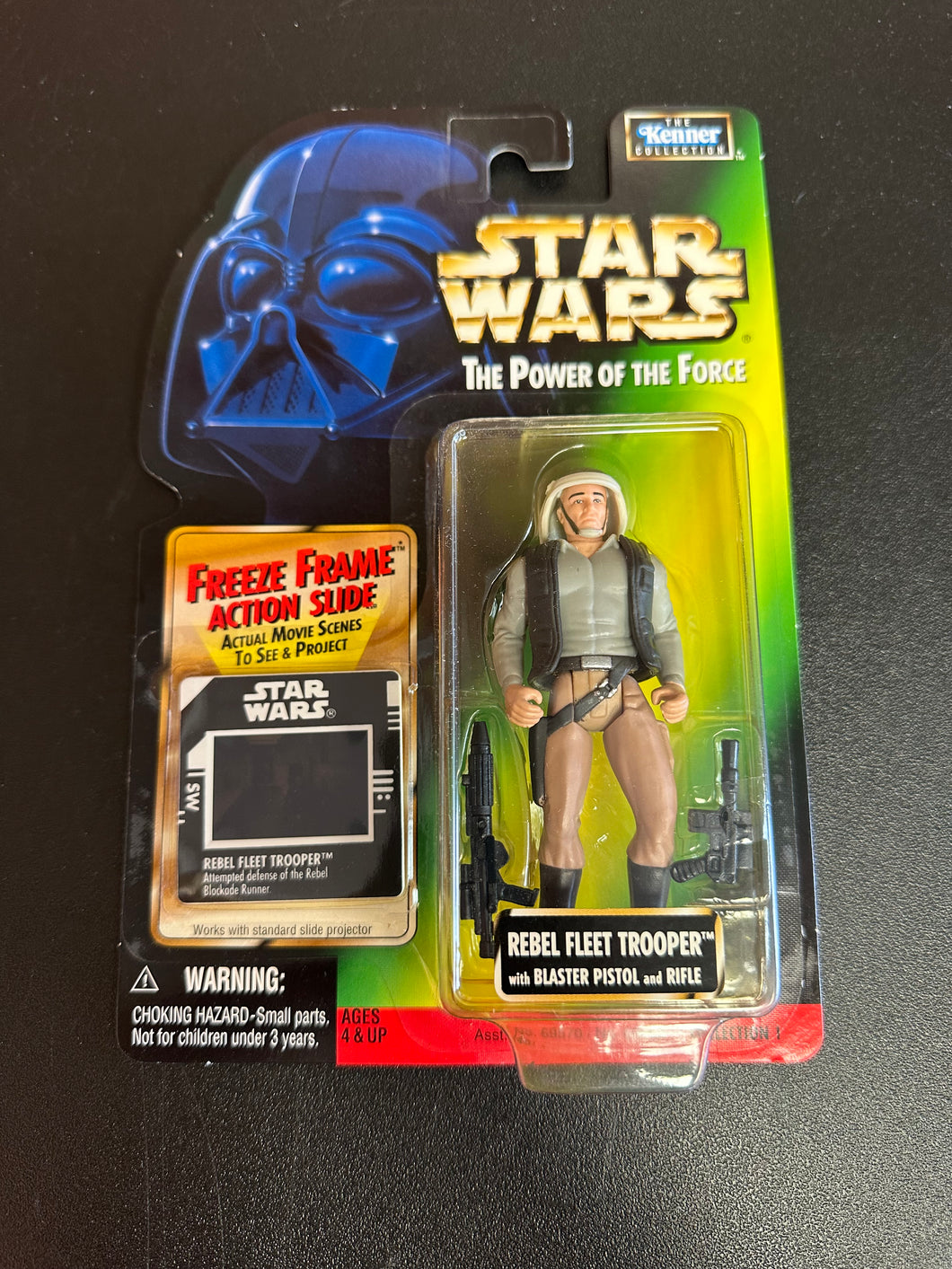 KENNER STAR WARS POWER OF THE FORCE FREEZE FRAME REBEL FLEET TROOPER COLLECTION 1