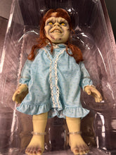 Load image into Gallery viewer, MEZCO MDS MEGA THE EXORCIST REGAN DOLL OPEN BOX NEEDS BATTERIES
