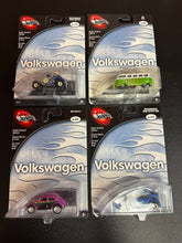 Load image into Gallery viewer, Hot Wheels 100% Volkswagen Series Set 1-4 Card Damage
