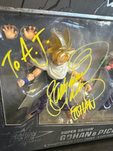 Load image into Gallery viewer, DRAGONBALL SUPER DRAGON STARS SERIES SIGNED STEPHANIE NADOLNY SUPER SAIYAN  GOHAN &amp; PICCOLO [CAPE VER.] EE CONV. EXCLUSIVE NO COA
