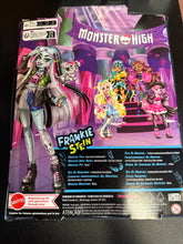 Load image into Gallery viewer, Monster High Frankiestein with Watzie 2024
