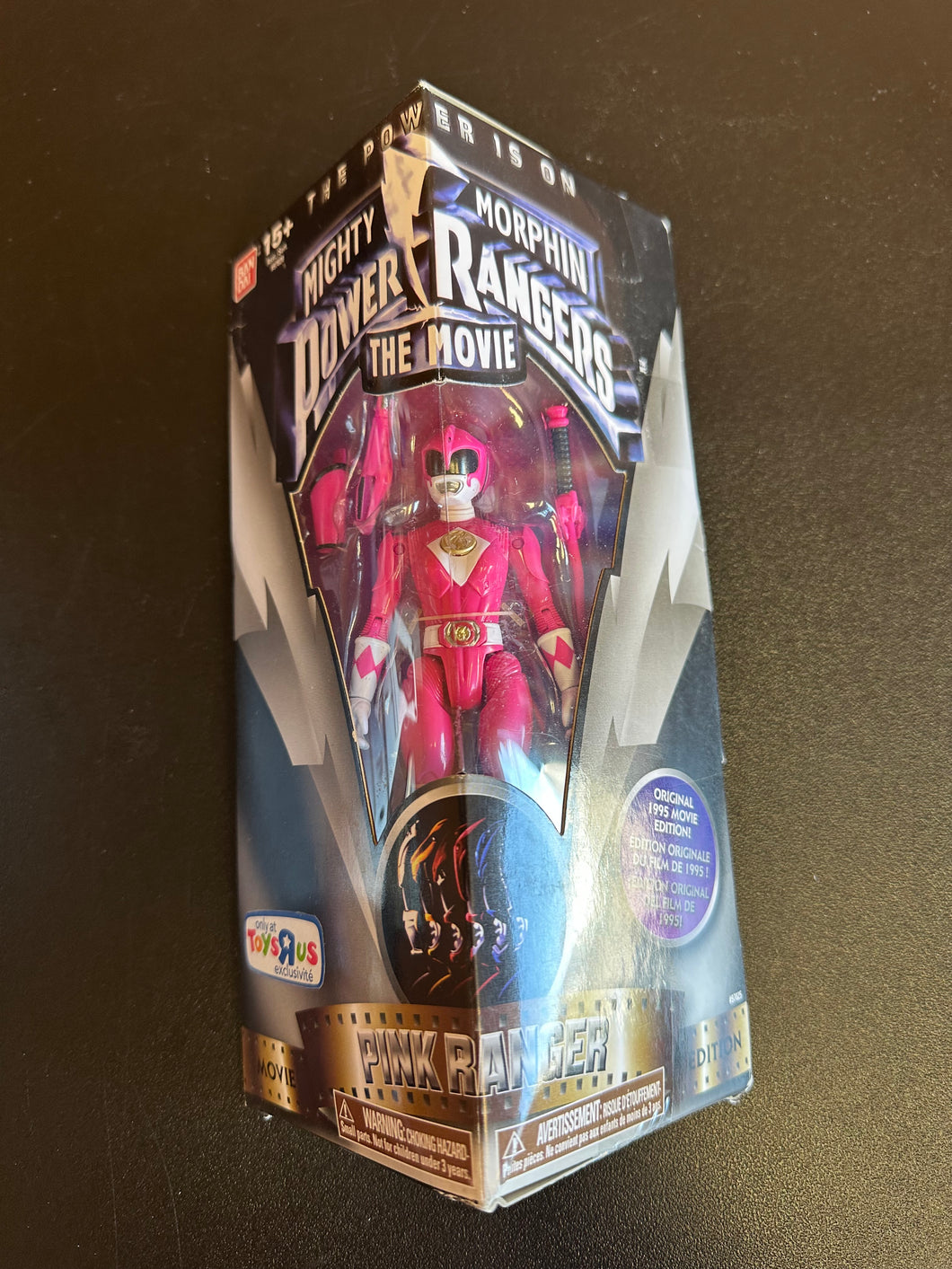 Bandai MMPR Movie Edition Pink Ranger Toys R Us Exclusive