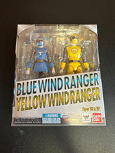 Load image into Gallery viewer, BANDAI POWER RANGERS NINJA STORM BLUE &amp; YELLOW NEW SEALED
