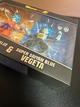 Load image into Gallery viewer, DRAGONBALL SUPER DRAGON STARS SERIES SUPER SAIYAN BLUE GOKU &amp; SUPER SAIYAN BLUE VEGETA 2 PACK RARE EXCLUSIVE SEALED
