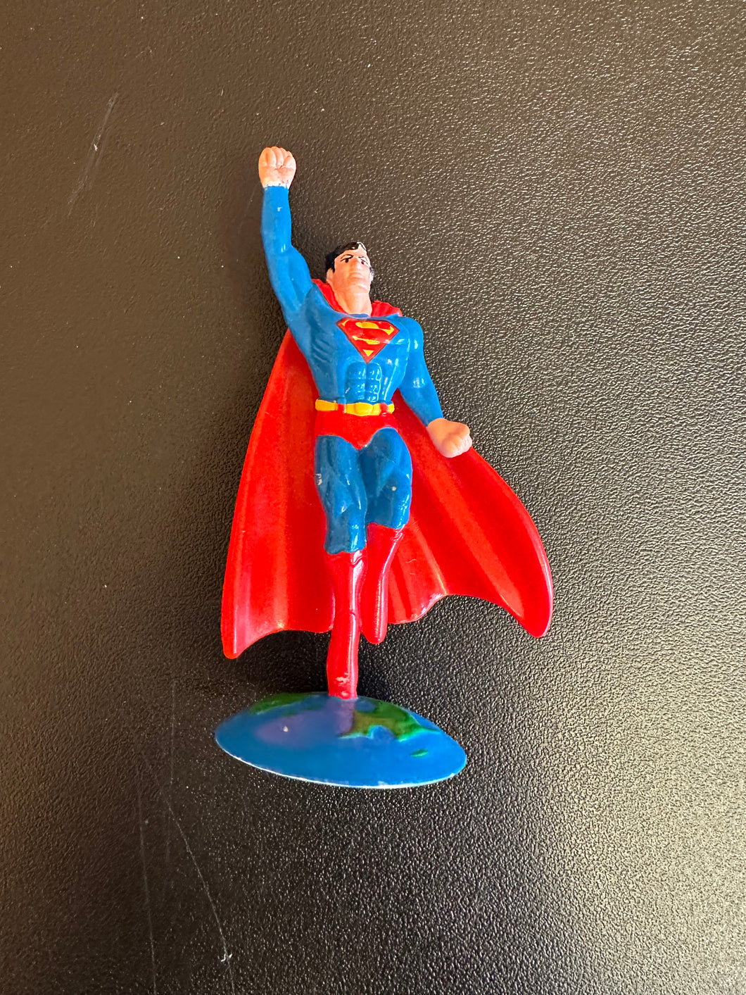 Wilton 1993 DC Superman Loose Preowned Figure Cake Topper