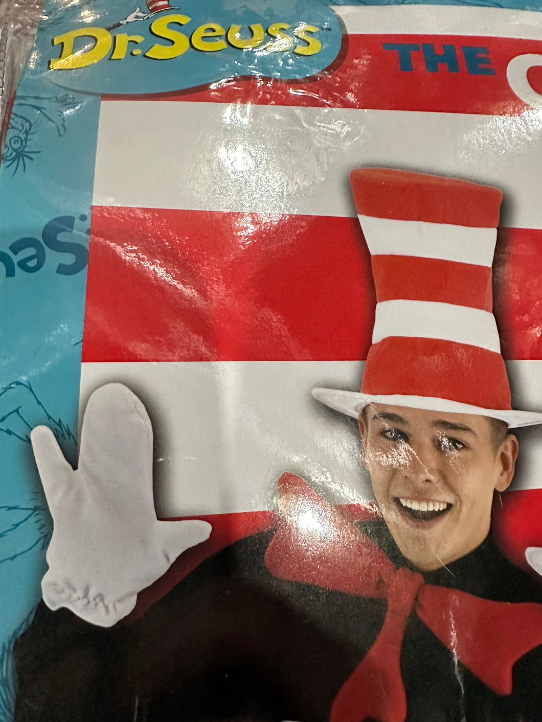 Elope Dr. Seuss Cat in the Hat Adult Size Accessories Kit