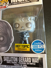 Load image into Gallery viewer, FUNKO POP ROCKS MY CHEMICAL ROMANCE SKELETON GERARD WAY EXCLUSIVE HOT TOPIC 41
