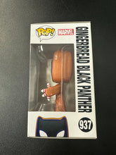 Load image into Gallery viewer, FUNKO POP MARVEL GINGERBREAD BLACK PANTHER 937
