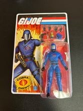 Load image into Gallery viewer, G.I. Joe Haslab 6” Cobra Commander Unpunched Card Damage
