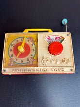 Load image into Gallery viewer, Fisher Price Hickory Dickory Dock Clock Toy Damaged
