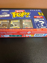 Load image into Gallery viewer, FUNKO BITTY POP PIXAR MINI MYSTERY 4 PACK
