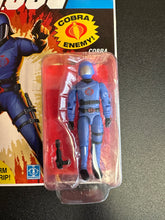 Load image into Gallery viewer, G.I. Joe Haslab 3.75” Cobra Commander Unpunched Card Damage
