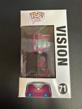 Load image into Gallery viewer, FUNKO POP MARVEL AVENGERS AGE OF ULTRON VISION FYE 71 Box Damage
