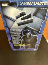 Load image into Gallery viewer, Toy Biz Marvel X-Men United 12”  Deluxe Super Posable Nightcrawler DISPLAYED
