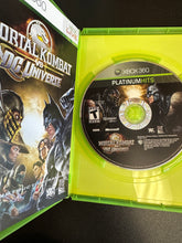 Load image into Gallery viewer, XBOX360 PLATINUM HITS MORTAL KOMBAT VS DC MULTIVERSE CIB PREOWNED
